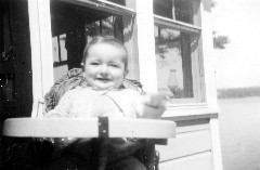 A029- Ruth Bennet McDougal Dorrough (in the Highchair)